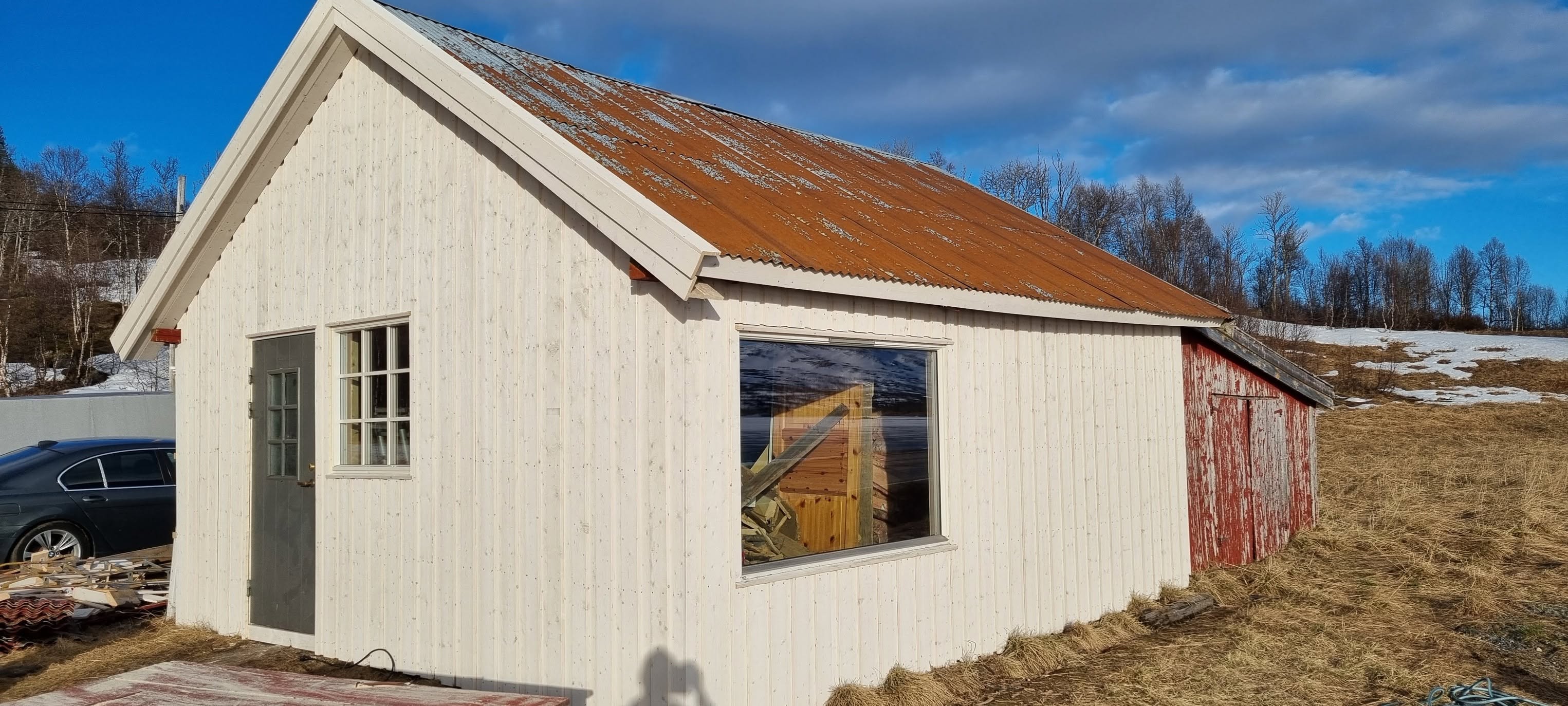 From humble shed to dream home.